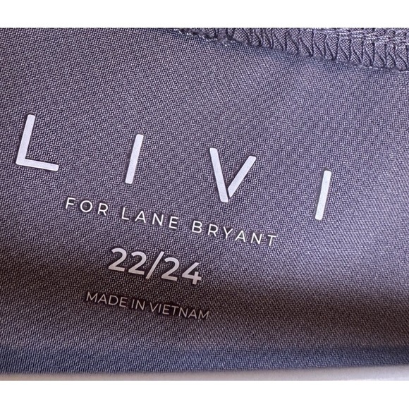 LIVI Active Stretch Drawstring Athletic Dress Sz 22 24 Sleeveless Vacation - Picture 2 of 6